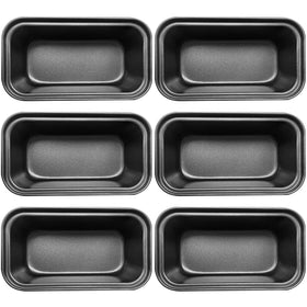 Zddaoole mini bread pan set in use for compact, even baking of individual loaves