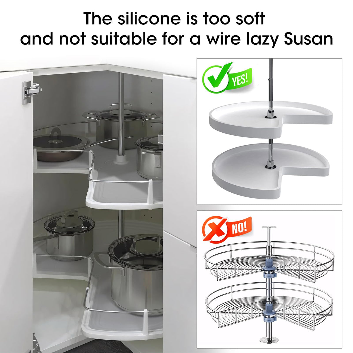 ZDLS 27.2-inch diameter liner designed for kidney-shaped turntables