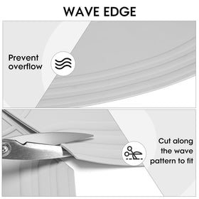 ZDLS heat-resistant liner rated up to 446F protecting turntable area