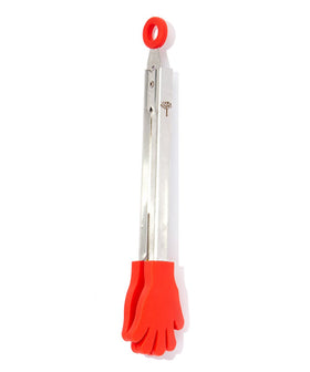 Zeal J130DISP push-pull lock keeps the tongs securely closed for storage.