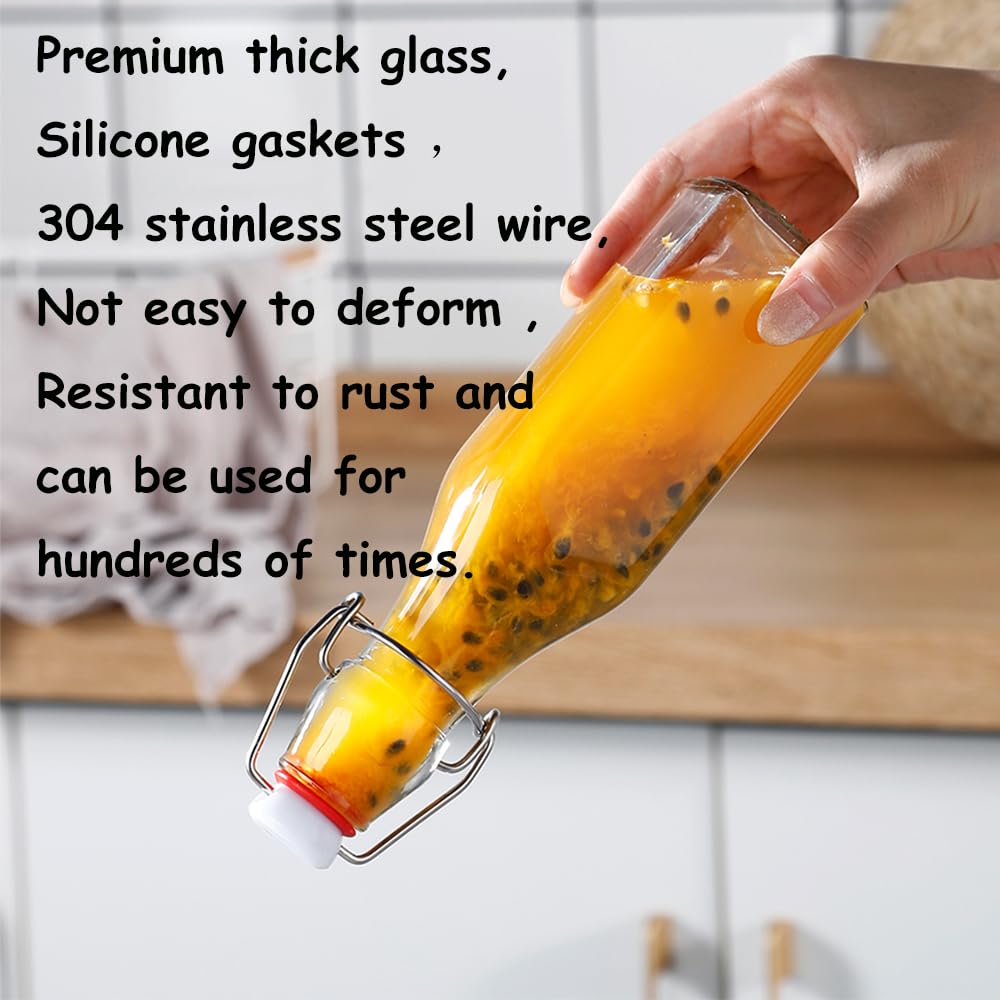 ZEBEIYU BPA free glass bottle for safe eco friendly storage.