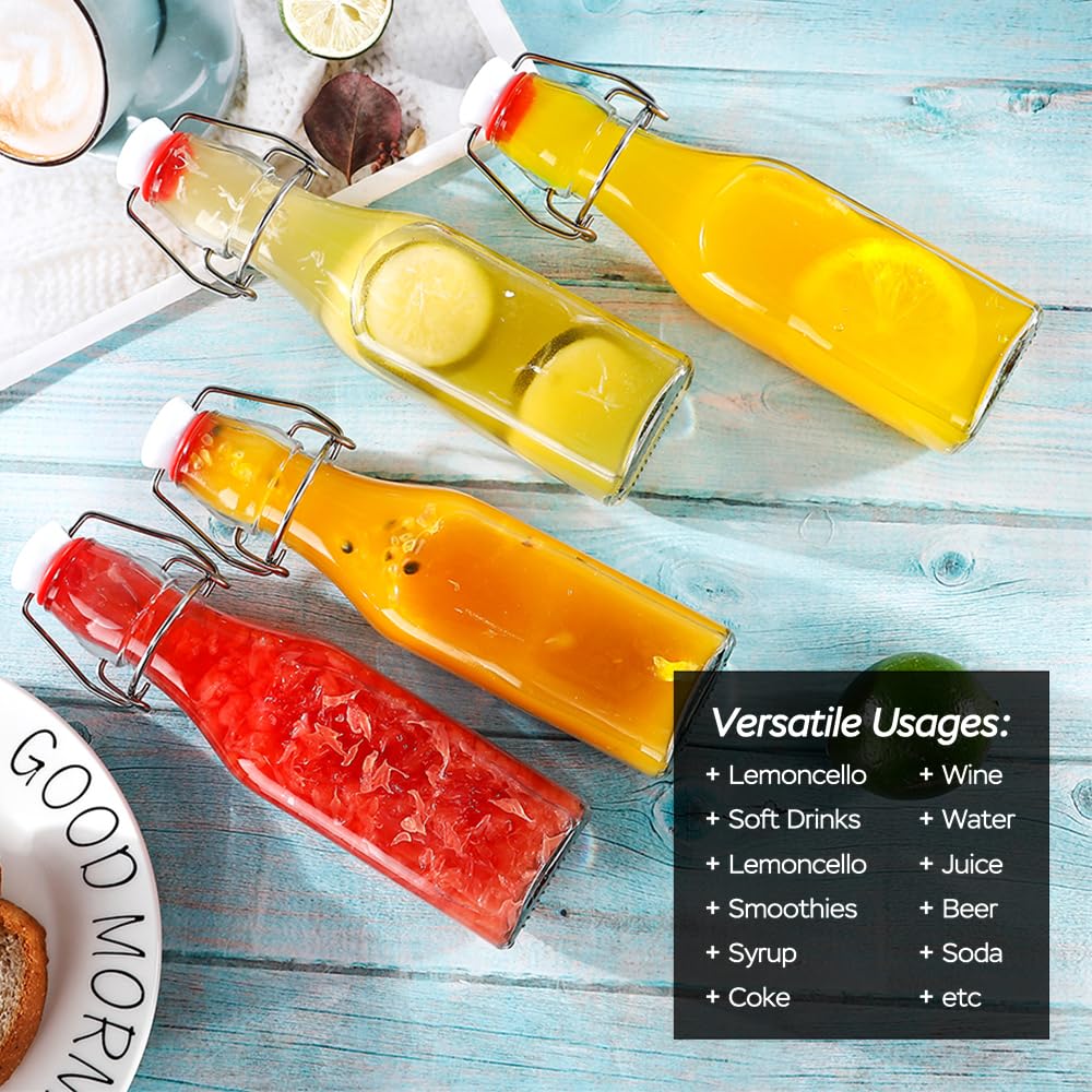 ZEBEIYU includes chalkboard labels and funnel for easy labeling.