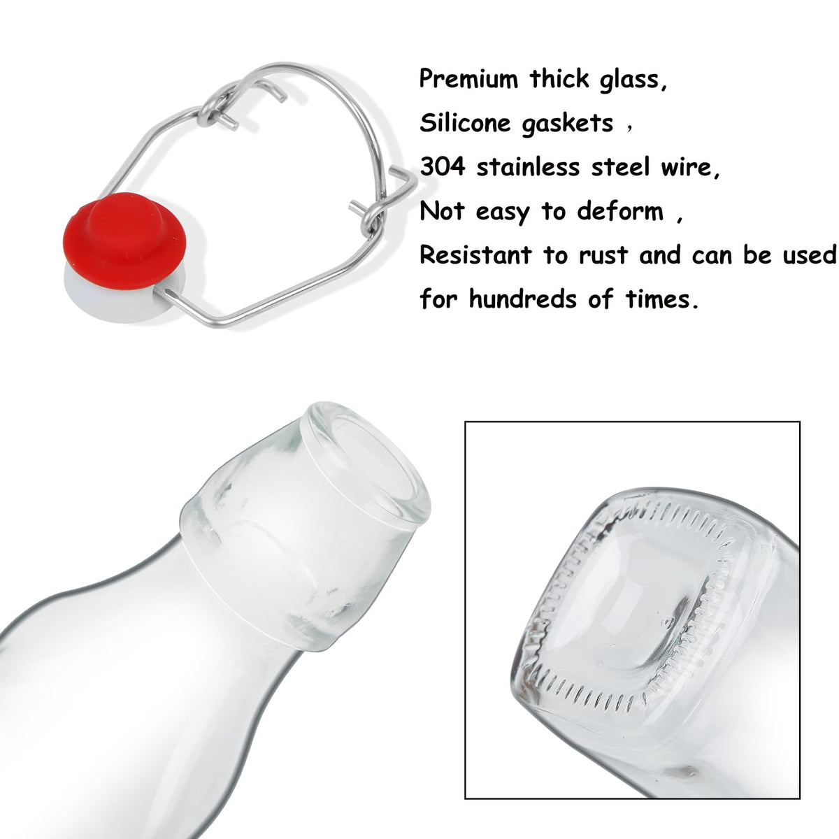 ZEBEIYU small giftable bottles for holidays and DIY projects