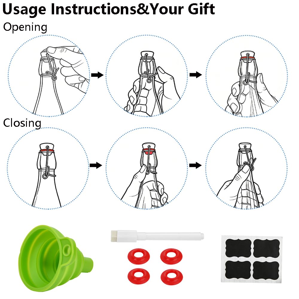ZEBEIYU oil and vinegar storage bottle demonstrates versatile kitchen use.