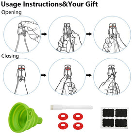 ZEBEIYU oil and vinegar storage bottle demonstrates versatile kitchen use.