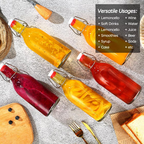 Packaging: four bottles with dividers ready for shipment.