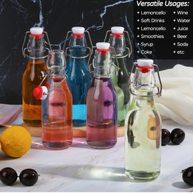 ZEBEIYU packaging with foam dividers protects bottles during shipping.