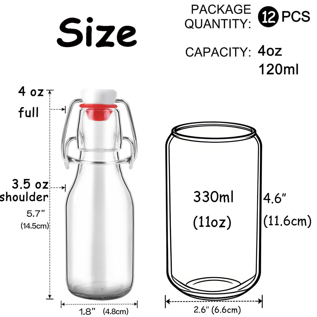 ZEBEIYU swing-top cap demonstrates leak-proof seal for beverages.