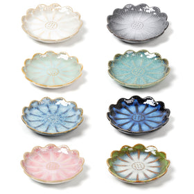 Zeberbo flower-dish set dishwasher safe and easy to clean after meals.
