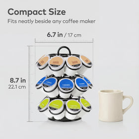 ZECENN compatible with K cups and Dolce Gusto pods for flexible brewing.