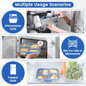 Zeekala top-shelf dishwasher safe for easy cleaning.