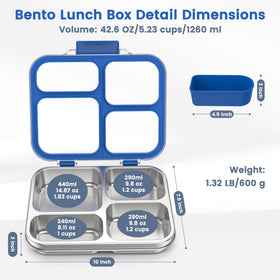 Zeekala silicone container included for dips or snacks.