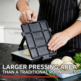ZENCA cast iron construction delivers lasting durability and stable leverage.