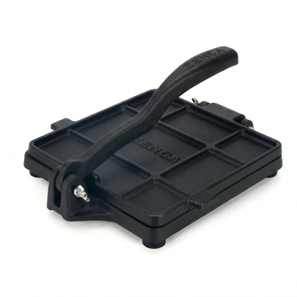 ZENCA Square Tortilla Press with an 8-inch surface for even, uniform flatbreads.