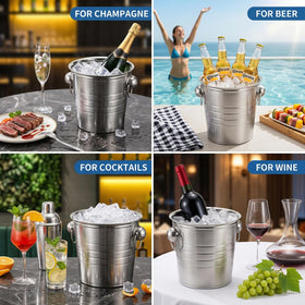 ZENFUN beverage tub doubles as cocktail bar centerpiece for parties.