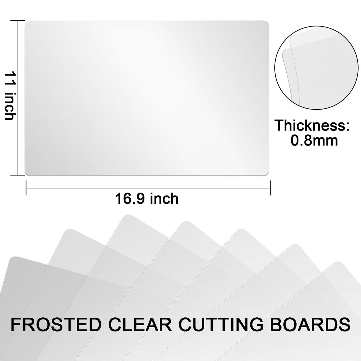 ZENFUN 30-pack mats provide abundant daily cutting surfaces.