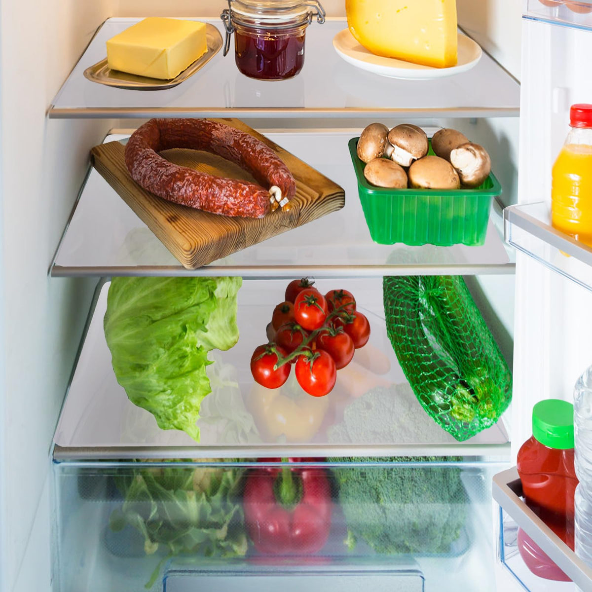ZENFUN mats convenient for sandwich assembly.