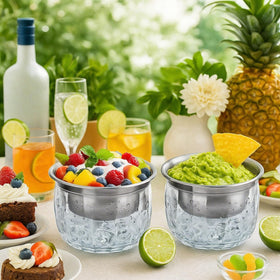 ZENFUN dip-dressing setup ready for backyard party.
