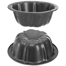 ZENFUN fluted tube pans set of 10 for versatile mini desserts