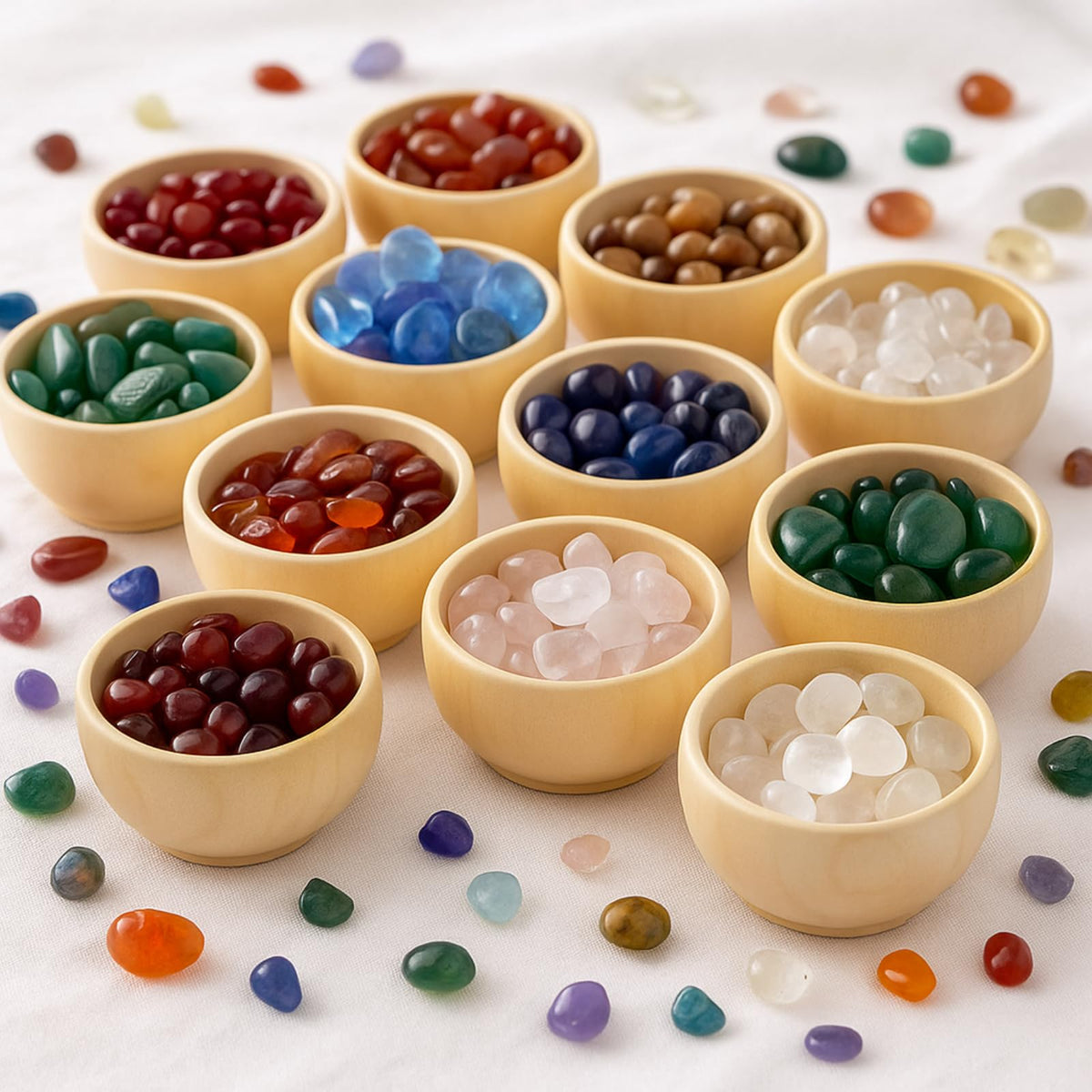 ZENFUN pinch bowls for sorting tiny pieces and test portions