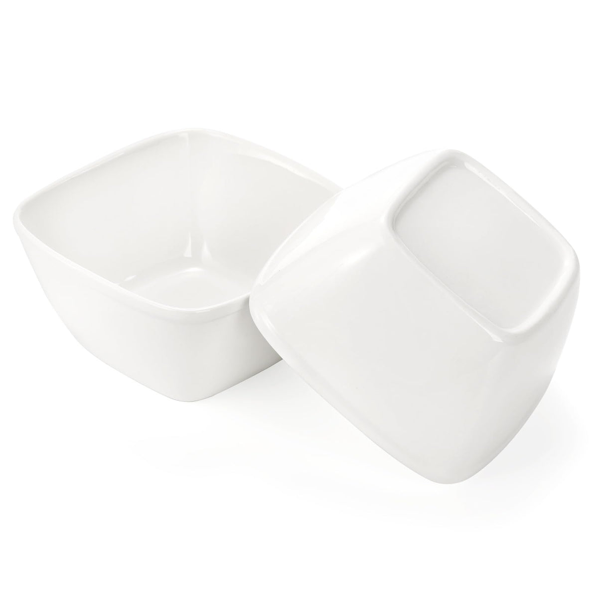 ZENFUN porcelain dishware with smooth surface for easy cleaning and use.