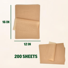 Zenlogy parchment withstands up to 450°F for high-heat baking.