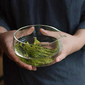 ZENRC dishwasher-safe glass bowl for quick cleanup after meals