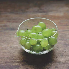 ZENRC textured glass bowl fits everyday kitchen tasks with versatile serving options