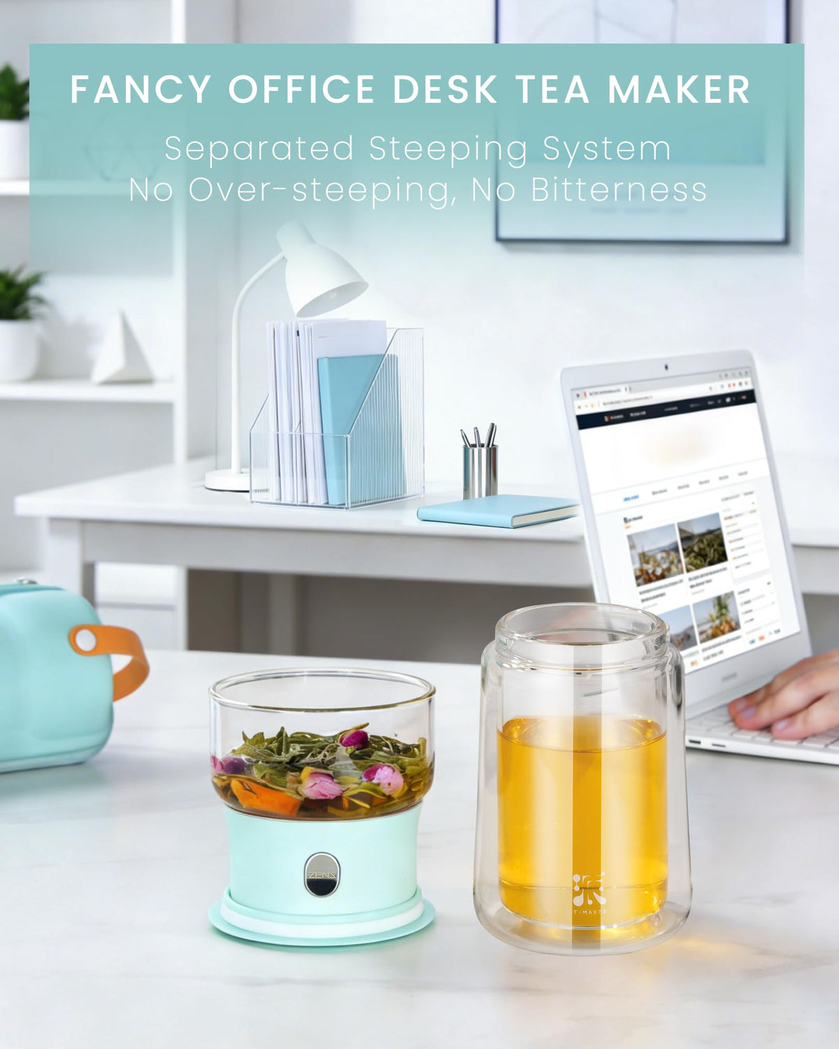 ZENS 1600 micro-hole filter delivers smooth tea with minimal sediment
