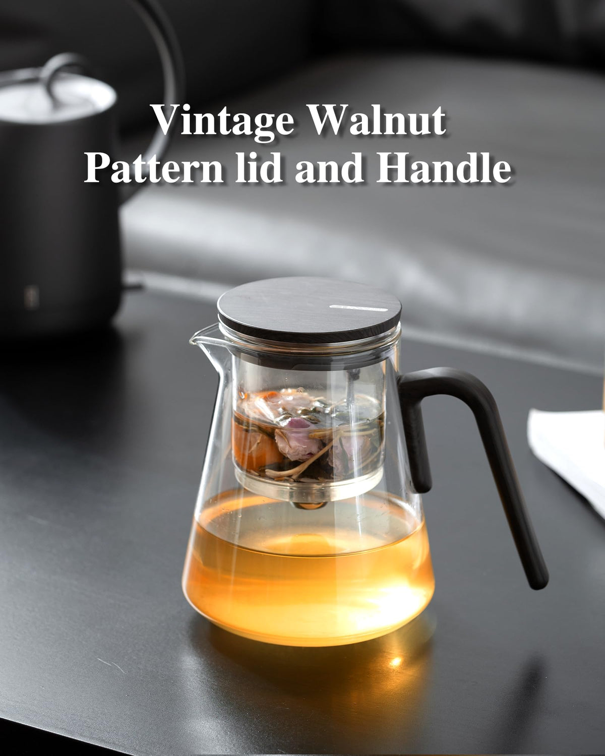 ZENS black walnut lid and handle add durable elegance