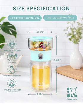 ZENS built-in infusion filter uses 316 stainless steel for a clean pour