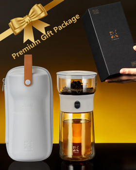 ZENS elegant gift box makes this tea maker a thoughtful present for tea lovers.