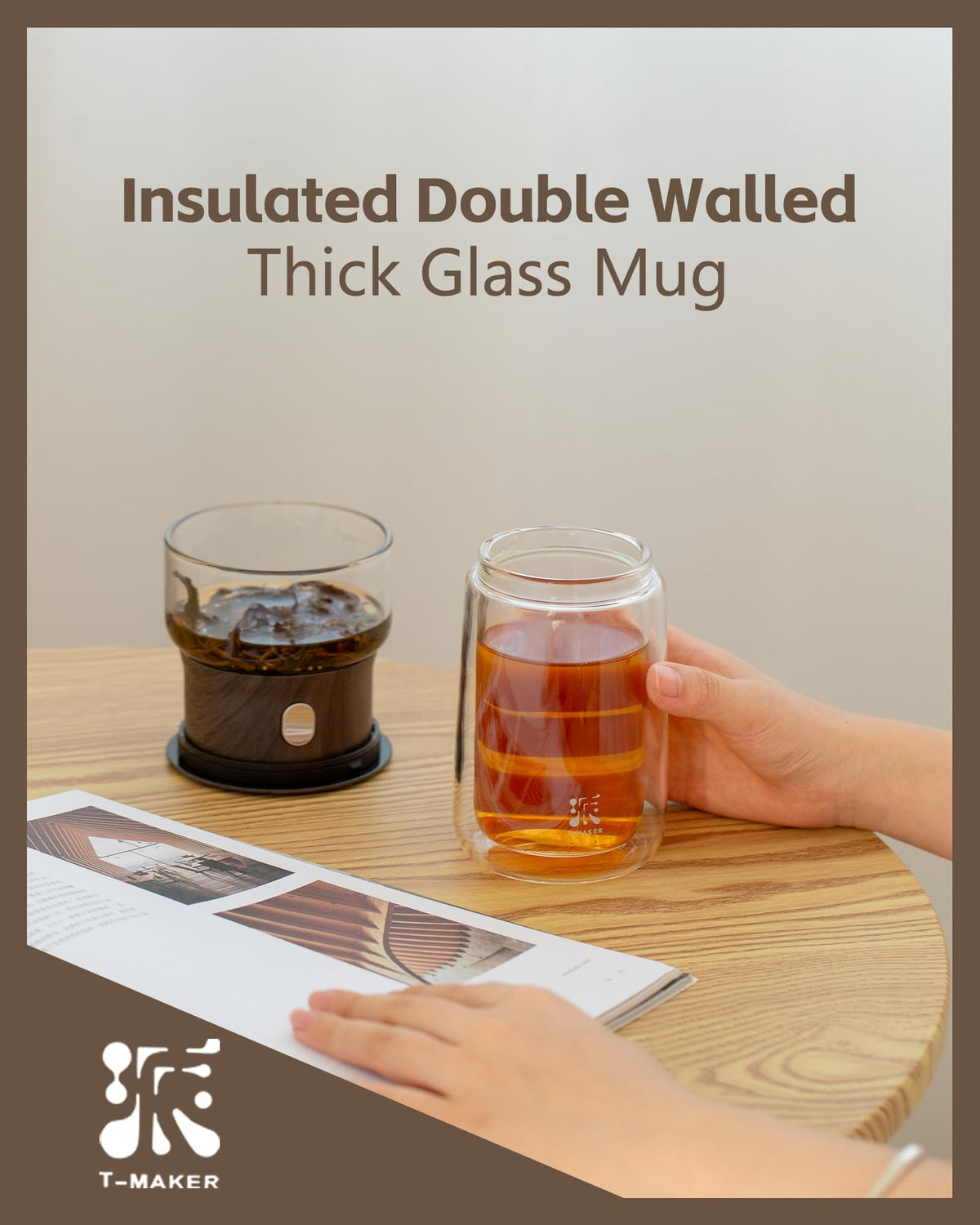 ZENS heat-resistant borosilicate glass body preserves flavor and resists heat stress