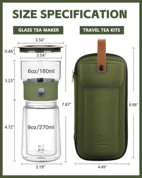 ZENS insulated double wall mug keeps tea warm without burning fingers