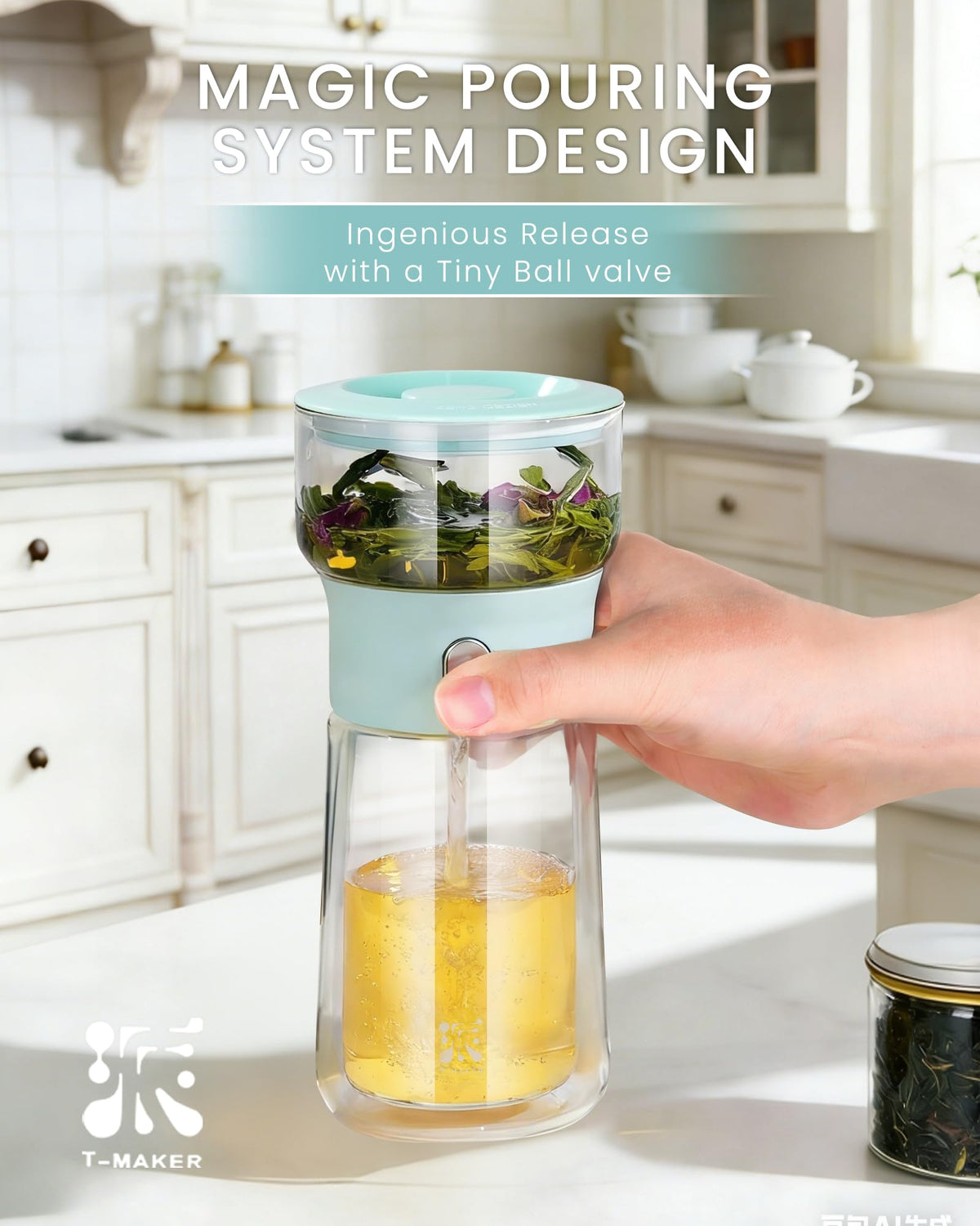 ZENS one-touch brew system enables effortless preparation with a simple press