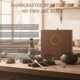 ZENSO whisk holder keeping tools organized for daily rituals