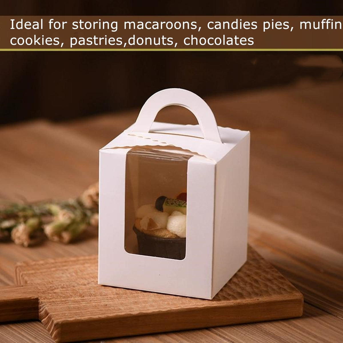 Zentriqlla food-grade cardboard provides sturdy, presentable bakery packaging