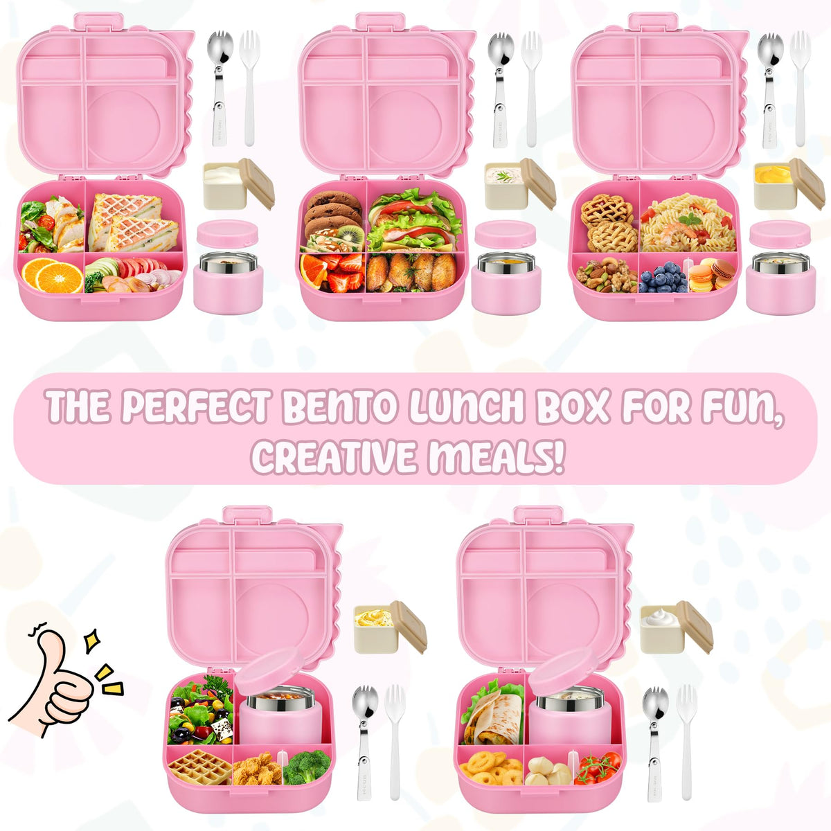 Zenvory spoon and fork set makes kid-friendly dining easy at school