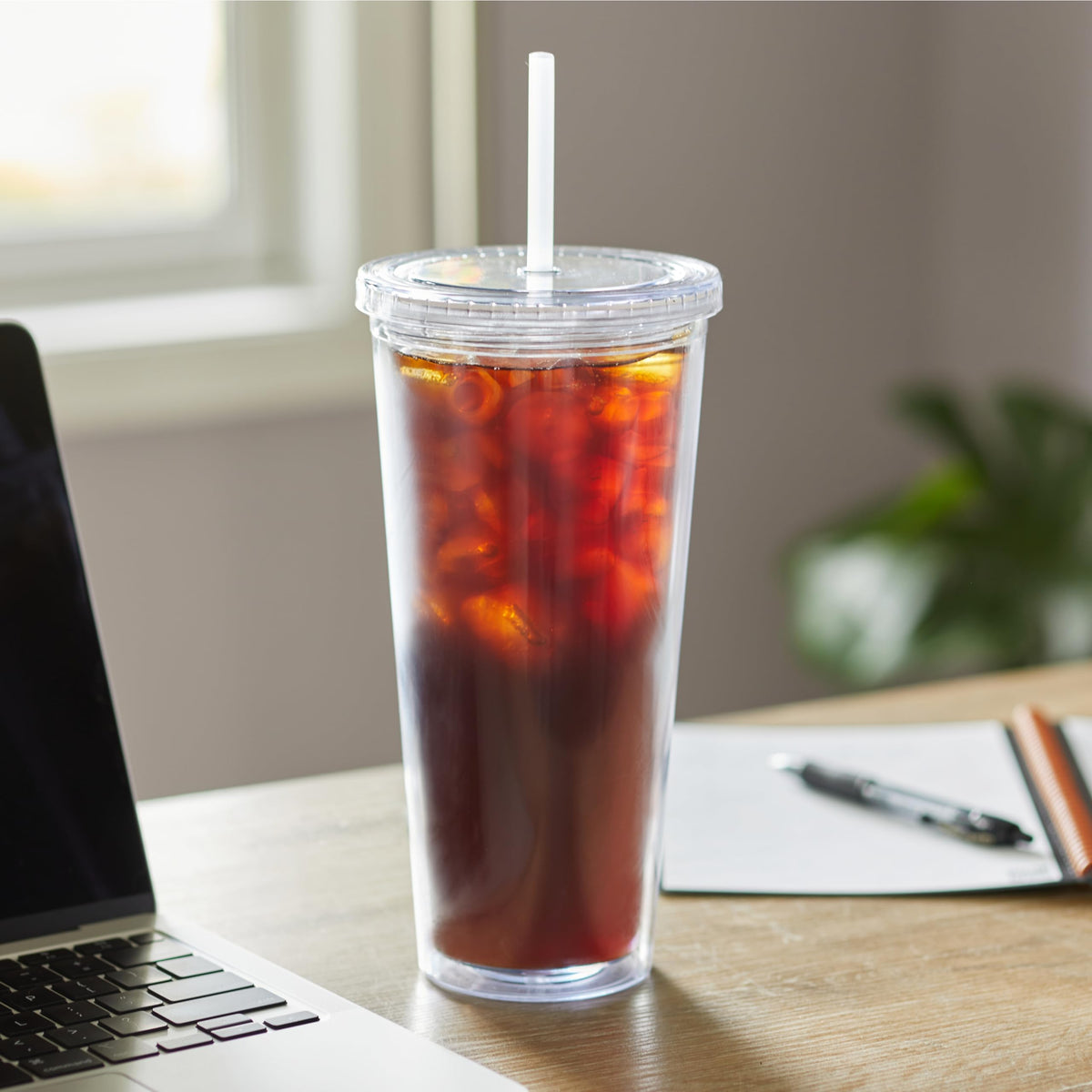 Zephyr Canyon 24oz tumbler clear body for quick content check.