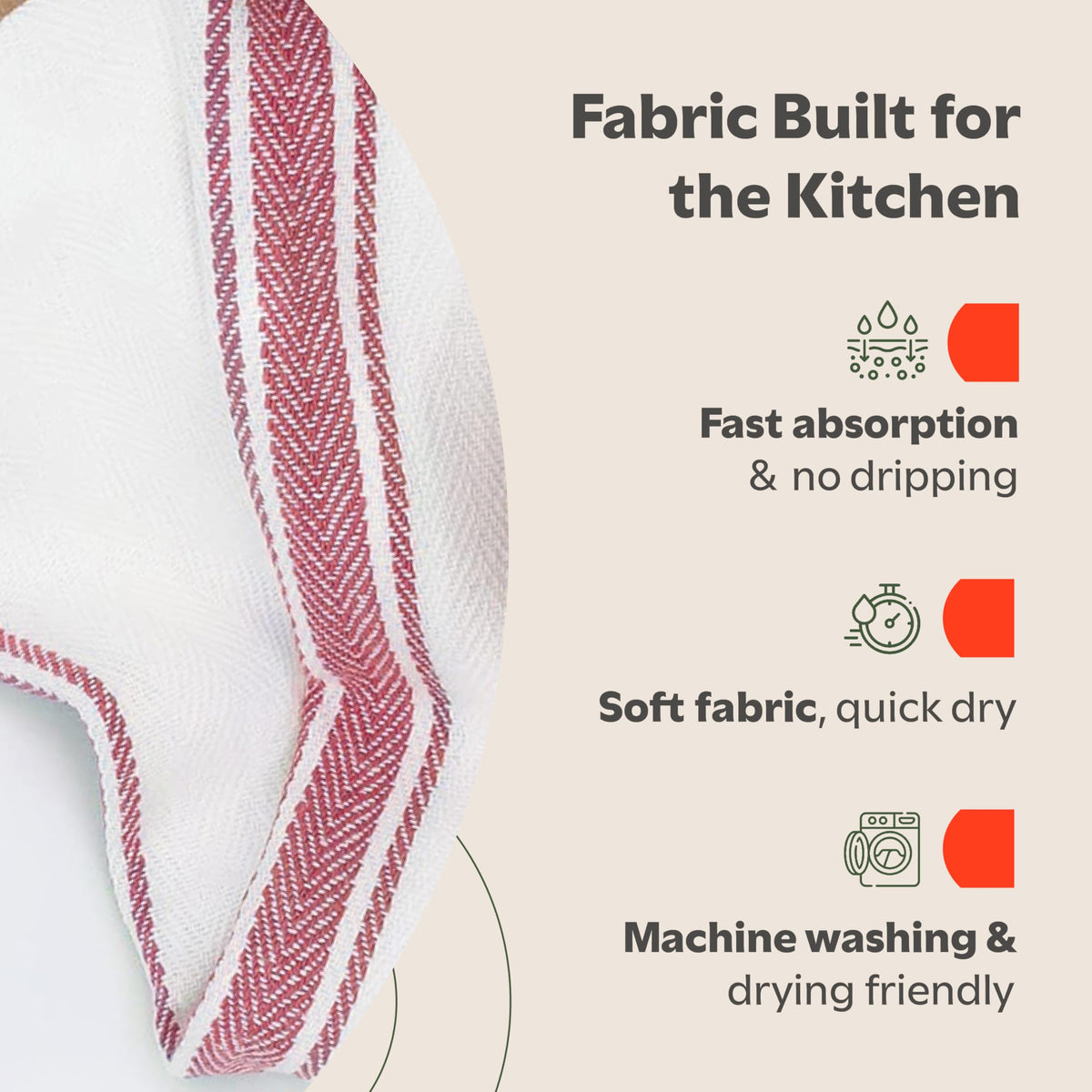 Zeppoli Classic towels 15-pack ready for busy kitchens.