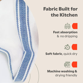 Zeppoli towels in wash and dryer demonstrate easy machine washing.