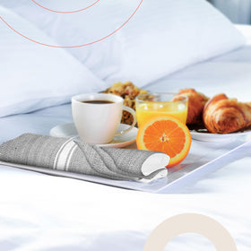 Zeppoli Classic towels in action for spills and everyday kitchen tasks