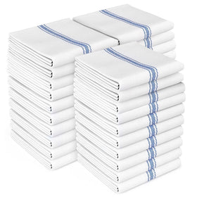 Zeppoli Classic Towels pack shot showing bulk value and durability for daily use.