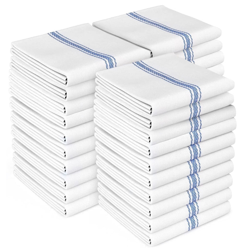 Zeppoli Classic Towels pack shot showing bulk value and durability for daily use.