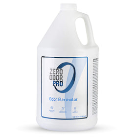Zero Odor 128 oz PRO Odor Eliminator Refill PL1128004 bottle for large-space odor control.
