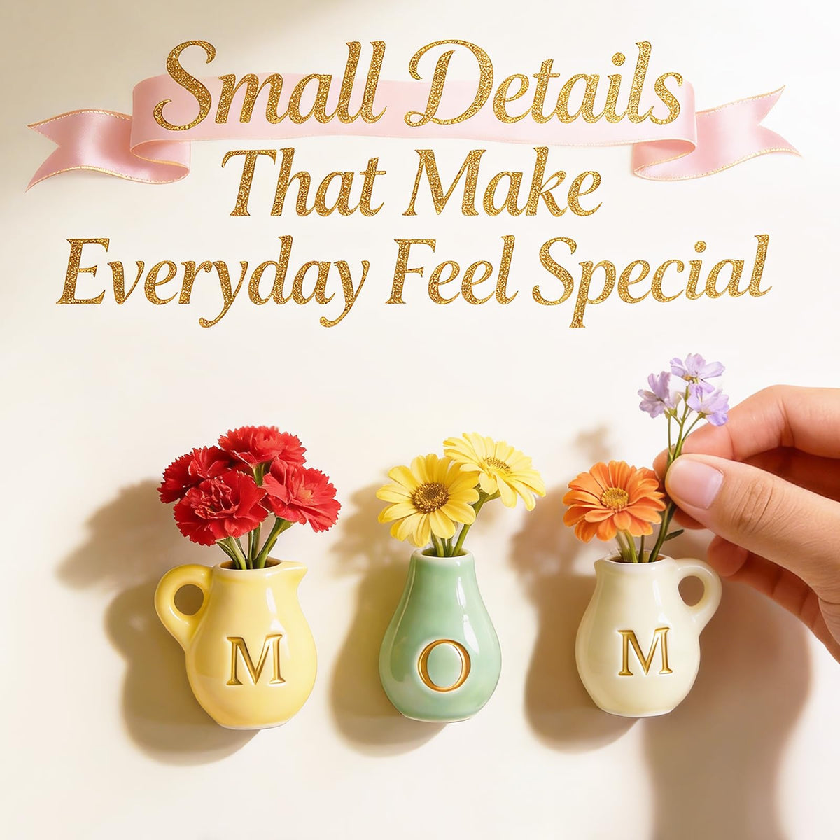 Zerobe gift-ready mini vase for mom, a charming home accent.