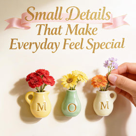 Zerobe gift-ready mini vase for mom, a charming home accent.