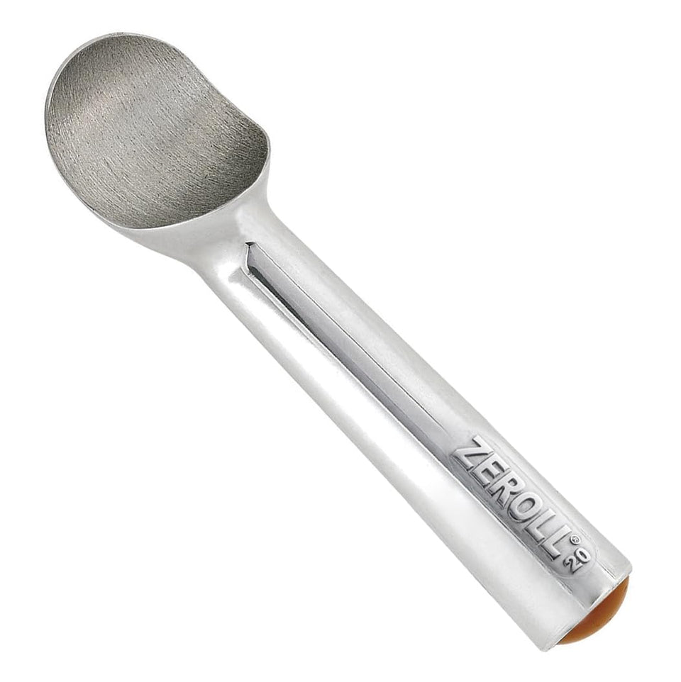 Zeroll ice cream scoop size 20 with silver handle for evenly sized portions.