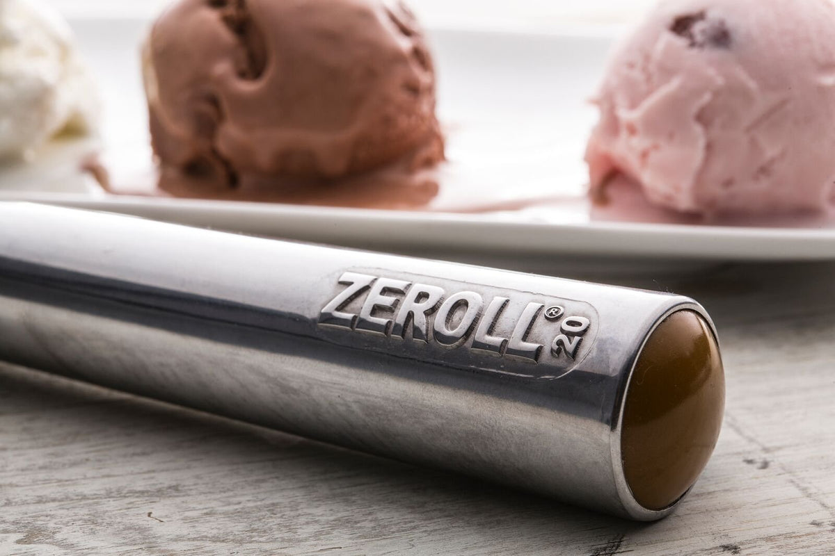 Zeroll one-piece aluminum design for durable, rust-resistant performance.