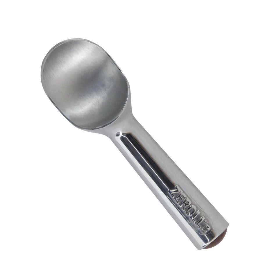 Zeroll Original ice cream scoop with heat-conductive handle for effortless scooping and release.